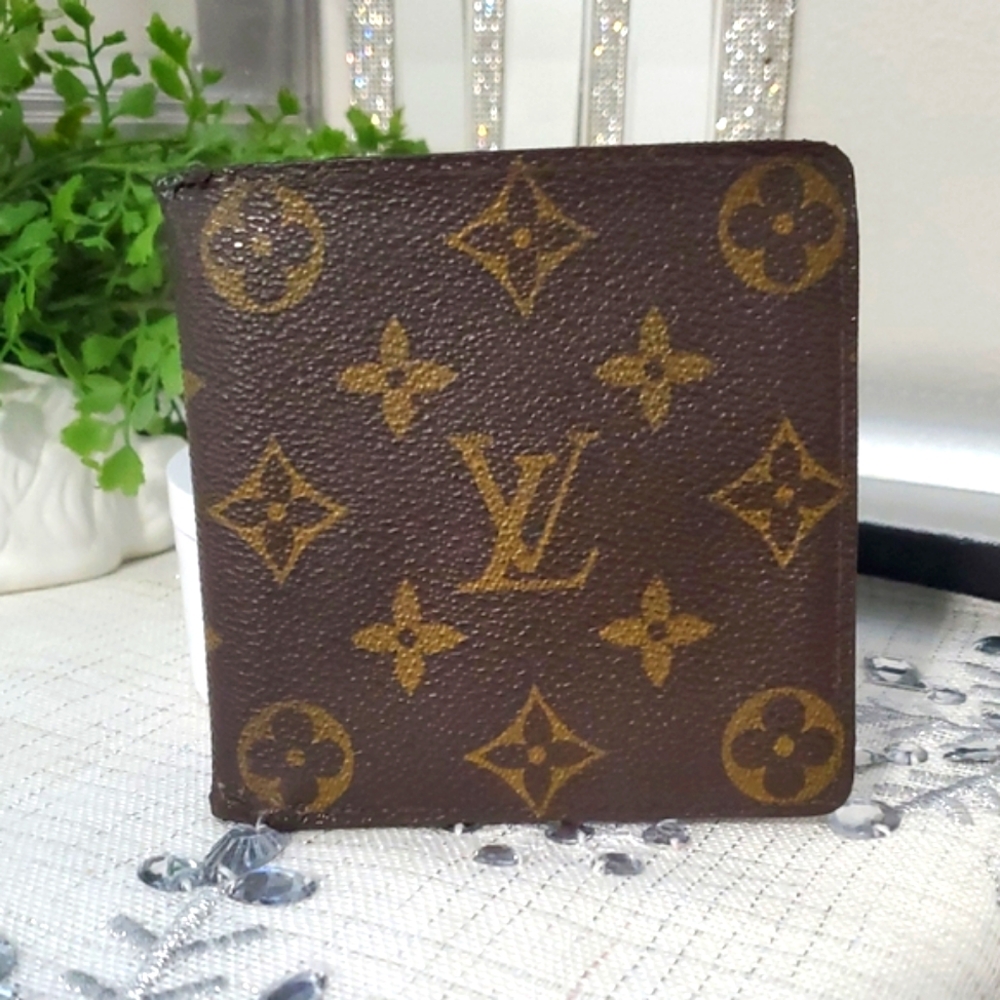 🇨🇵Louis Vuitton Monogram Vintage Bi-fold Mens Wallet